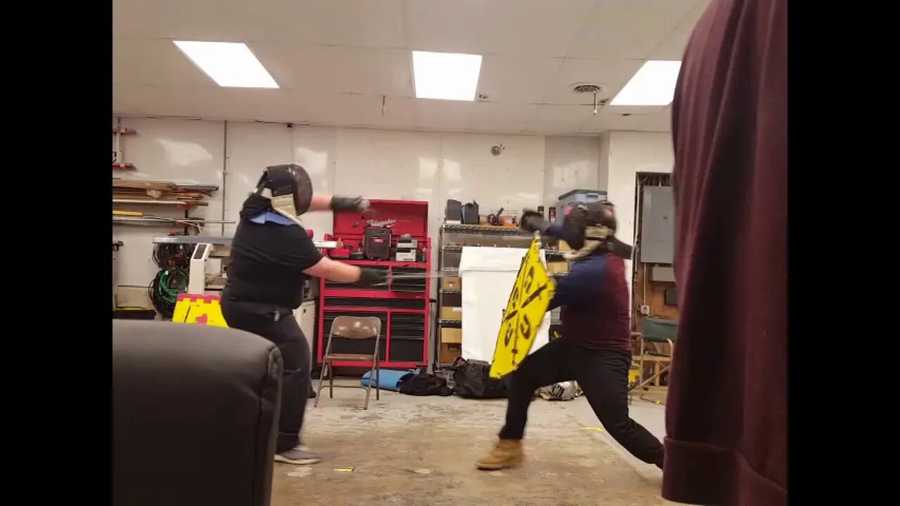 Testing Low Leg defense with a Heater Shield