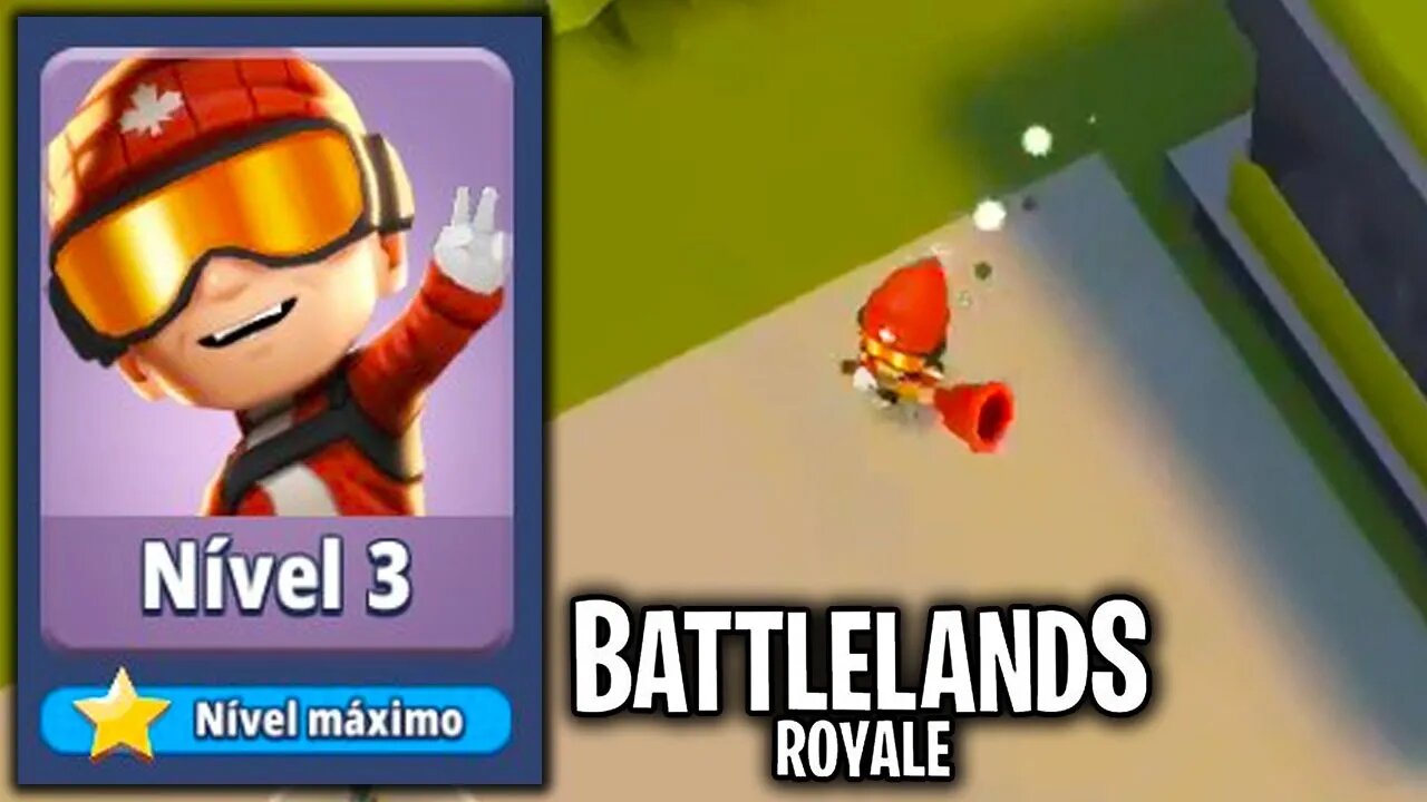 Battlelands Royale | Personagem Roger no Máximo