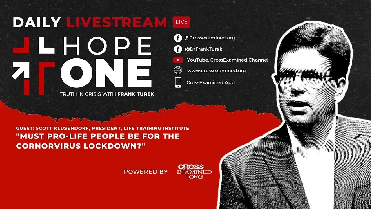 EP16: Must pro-life people be for the coronavirus lockdown? w/ Scott Klusendorf