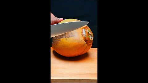 Coconut cutting Asmr