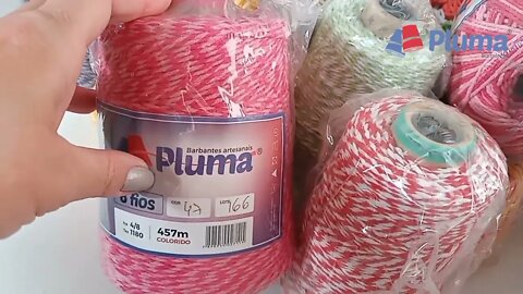 ♥️ CROCHÊ/ PRODUZINDO PEÇAS ♥️ #plumabarbantes #Lovepluma♥️ #crochet