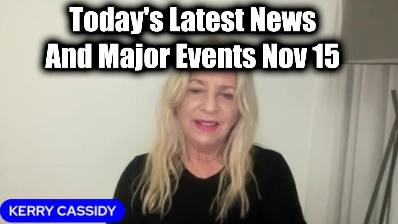 Kerry Cassidy Today's Latest News And Major Events - Situation Update