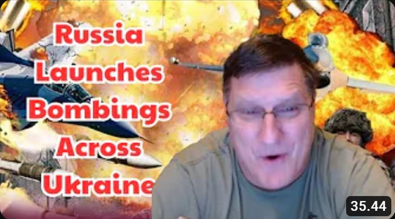 Scott Ritter: "Russia launches bombings across Ukraine as Putin vows to intensify attacks"