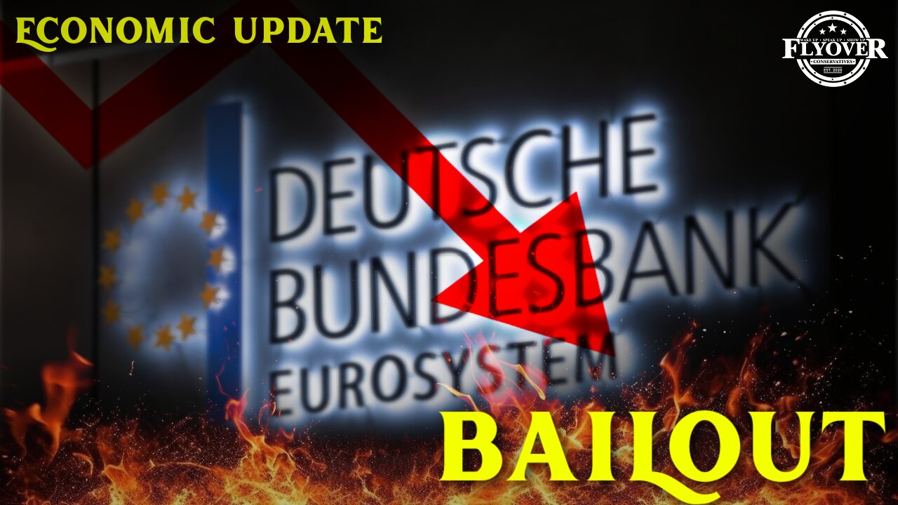 Economy | The Biggest Bank Bailout [EVER] may be right under our nose! - Economic Update