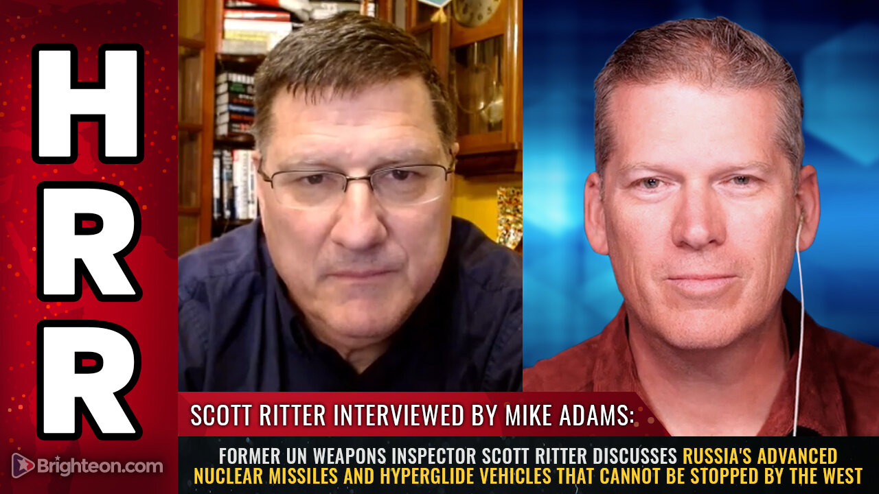 Former UN weapons inspector Scott Ritter discusses Russia's advanced nuclear missiles...