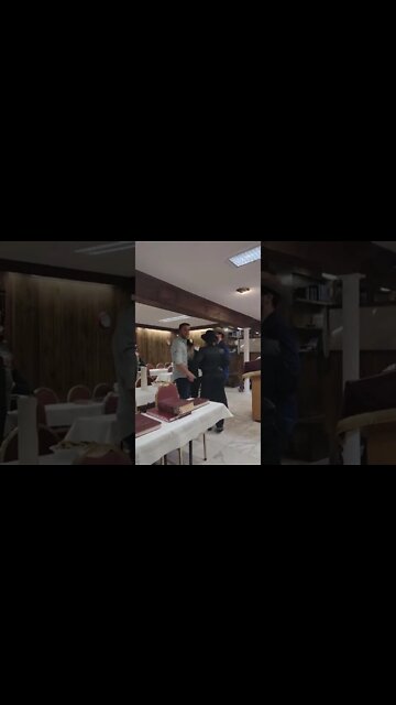 Purim in White Lake Shul Rav Fishbain shlita