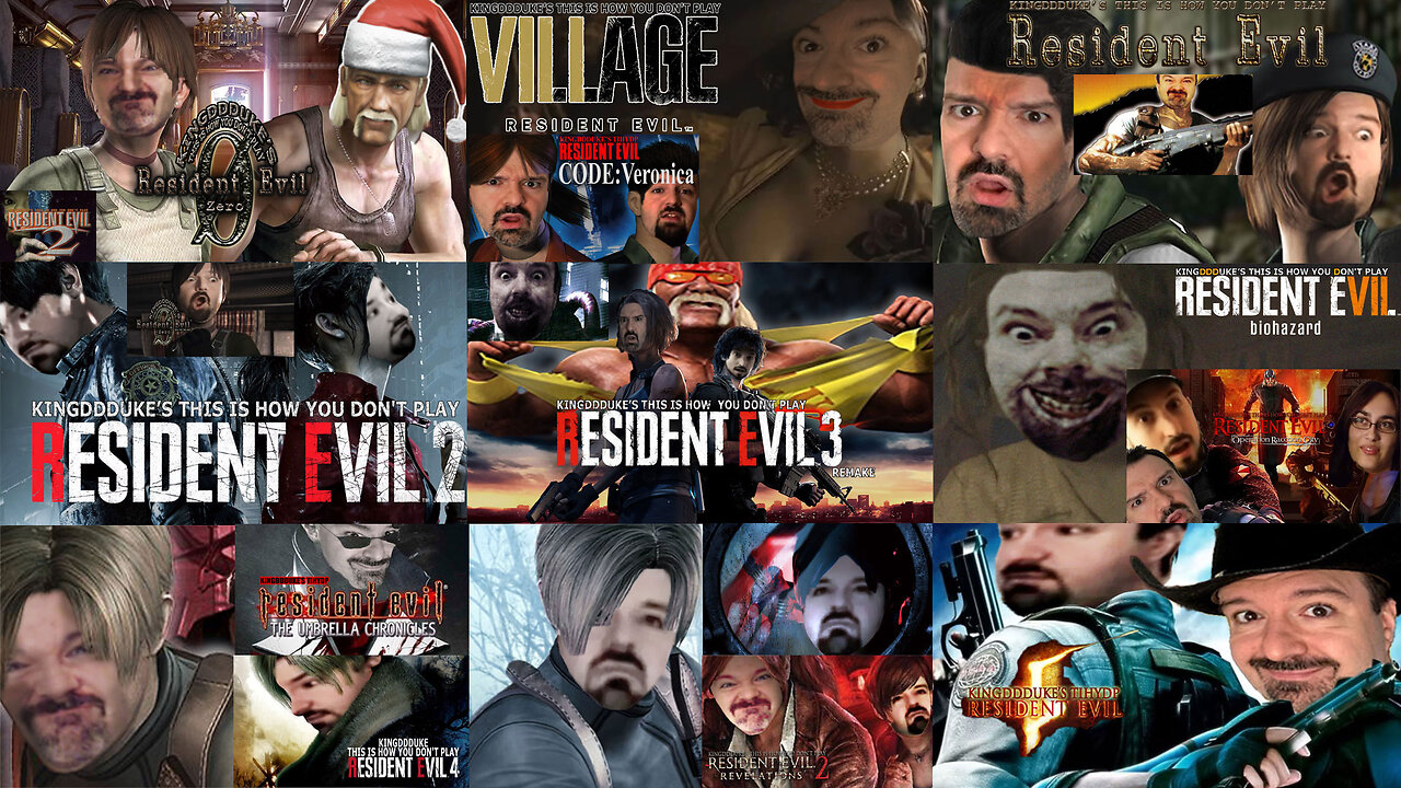 TiHYDP Resident Evil KingDDDuke Collection 0 1 1R 2 2R 3 3R 4 4R 5 7 8 Revelations 1 2 CVX ORC TD&UC