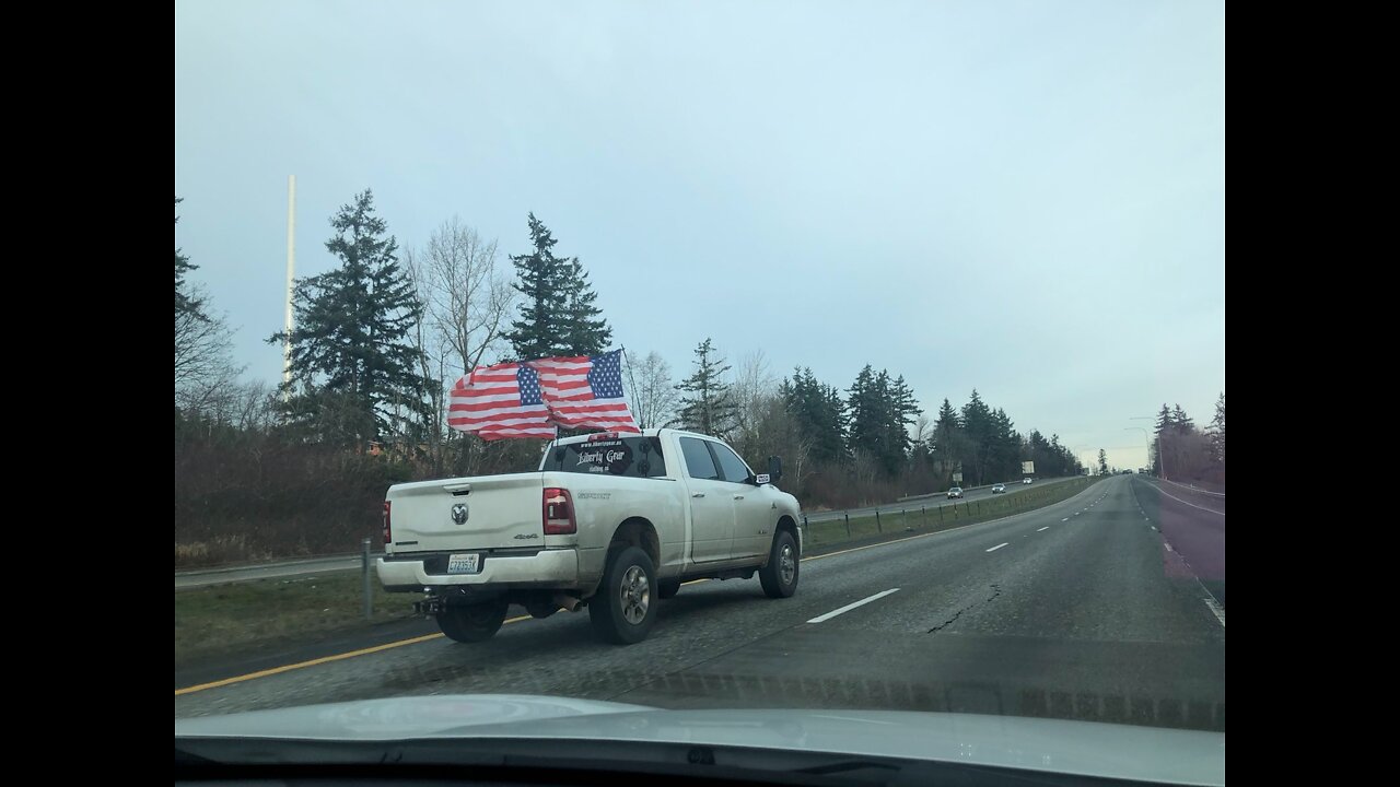 PNW Freedom Train Support Protest for the Convoy to Ottawa!