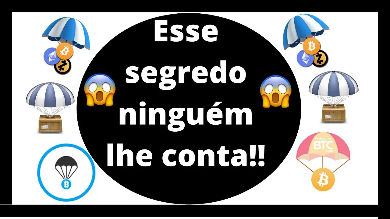 Fazer AirDrop para ganhar Criptomoedas de graça vale a pena? Quer saber como eu faço?