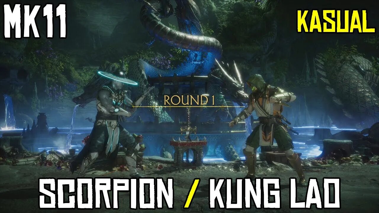 MK11 Kasual Match - Scorpion vs Kung Lao. Xbox Live.