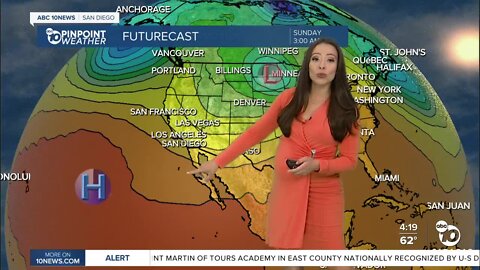 ABC 10News PinPoint Weather With Meteorologist Angelica Campos