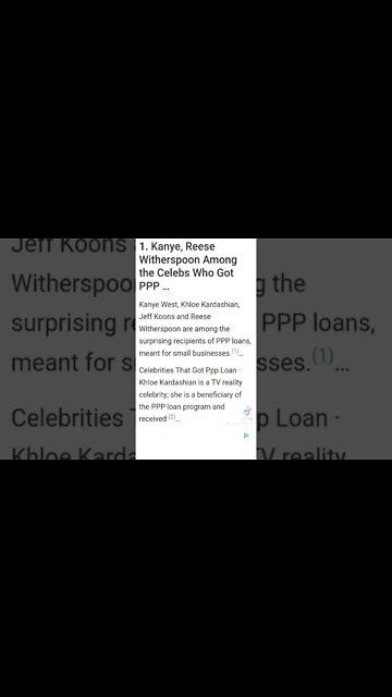 🔵🇺🇸Rich Celebrities and their PPP Loans 🤑