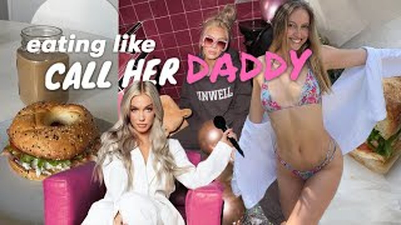 eating like CALL HER DADDY for a day (Alex Cooper)