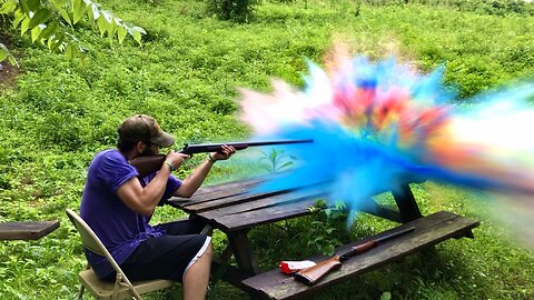 10 Gauge Slug Reload VS Water Jugs