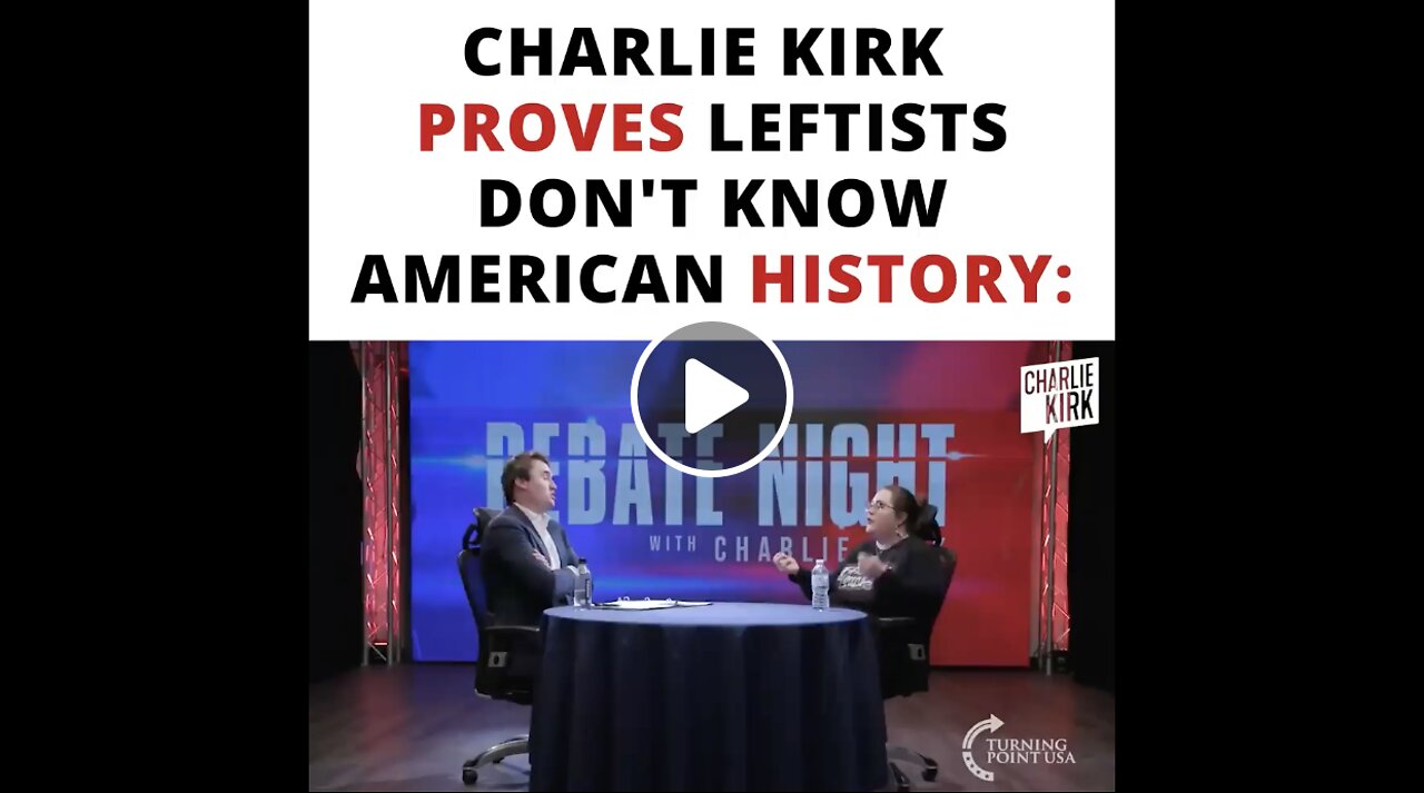 Charlie Kirk Proves Leftists Don't Know American History