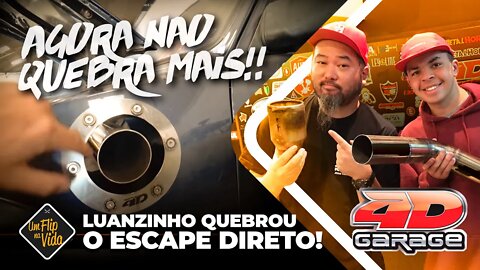 OLHA O QUE O LUANZINHO QUEBROU DESSA VEZ - BÔNUS nosso novo carro drift