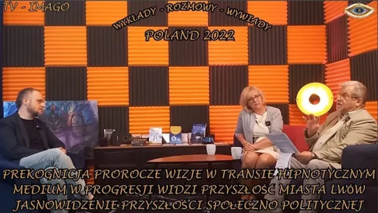 PREKOGNICJA PROROCZE WIZJE W TRANSIE HIPNOZY, JASNOWIDZENIE SYTUACJI POLITYCZNEJ LWOWA/2022©TV IMAGO