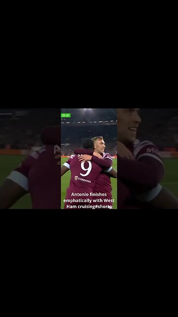 #westhamunited@Antonio finishes emphatically with West Ham cruising #shorts #uel