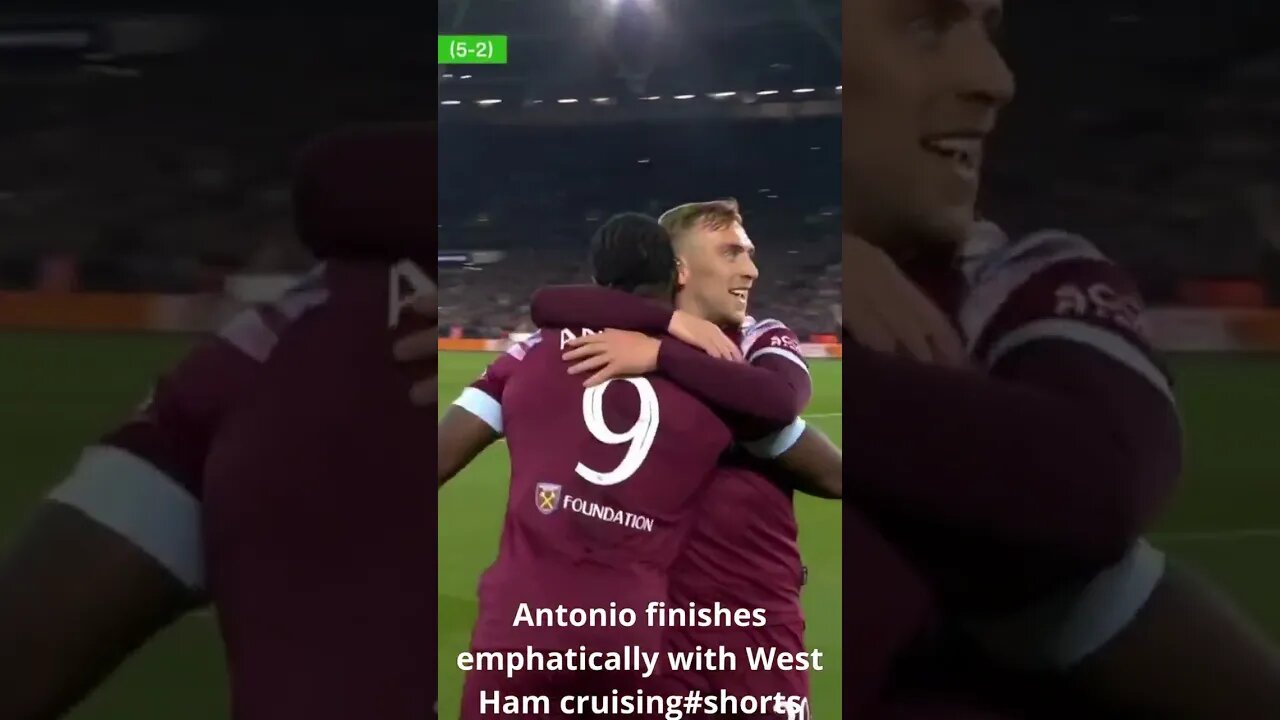 #westhamunited@Antonio finishes emphatically with West Ham cruising #shorts #uel