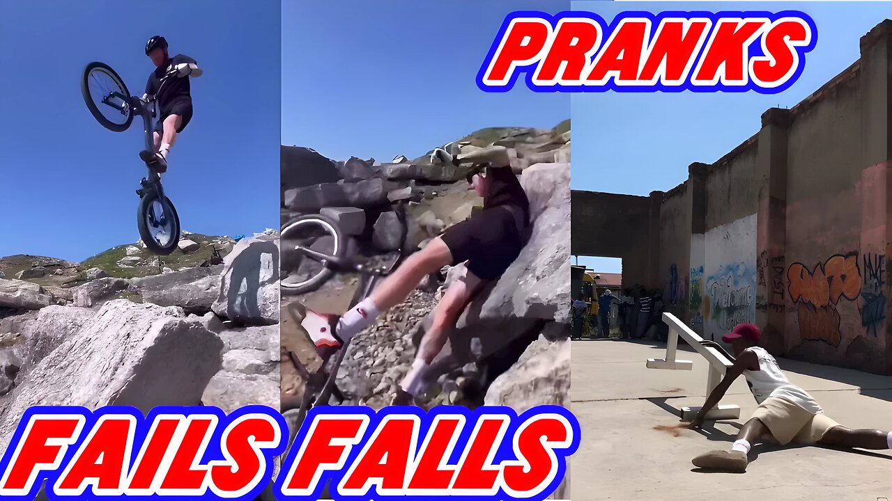 FUNNY FALLS, FAILS AND PRANKS COMPILATION 47