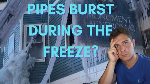 Did The Freeze Destroy Pipes In My Laundromat?