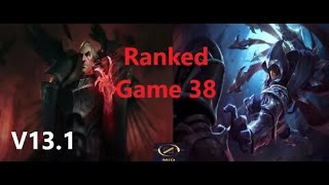 Ranked Game 38 Swain Vs Talon Mid League Of Legends V13.1