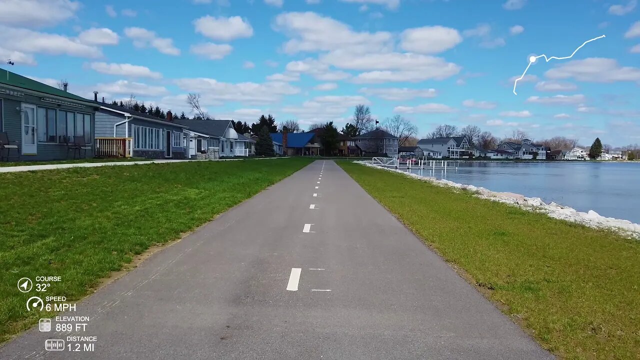 Social Distance-Long Run at Buckeye Lake