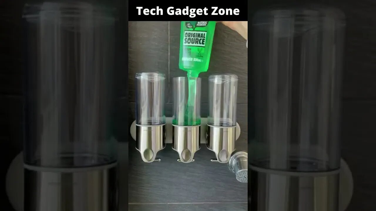 Smart Gadgets for Home 🤩 | Triple Lathers Soap Dispenser #short