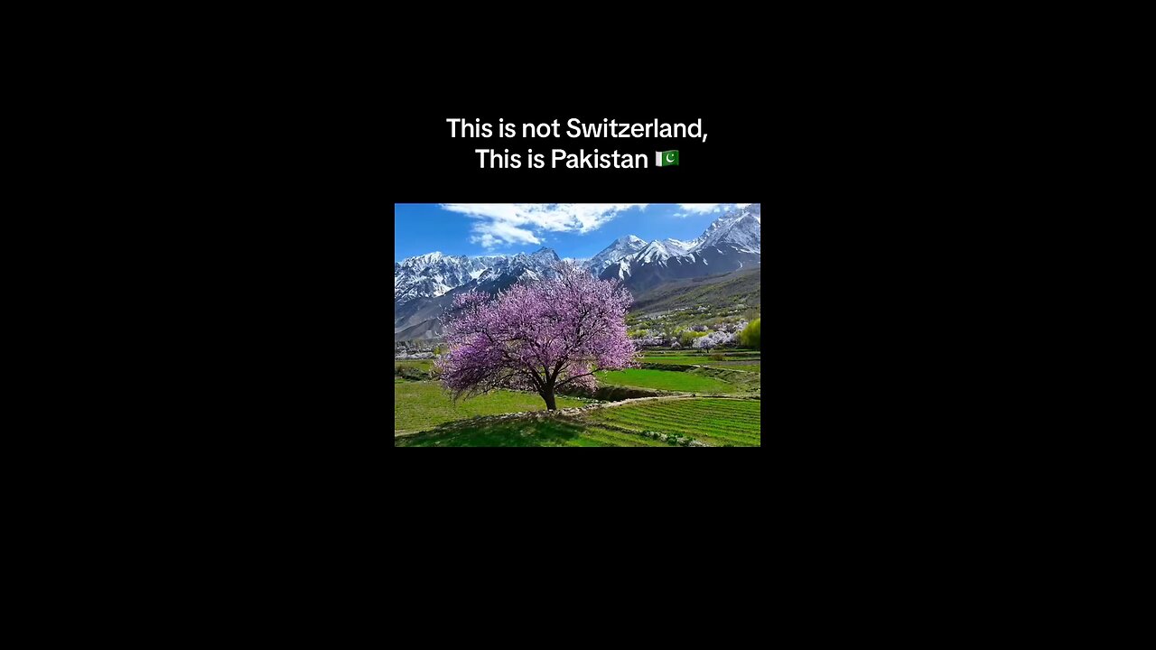 This is not Switzerland this is Pakistan