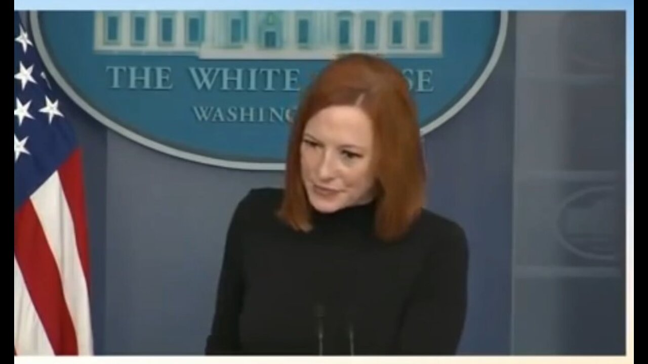 Psaki - Vaccine Required for Working Americans, not for Illegal Aliens.