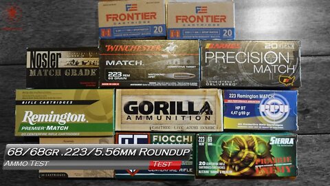 What is the Best 68gr or 69gr Match Ammunition?