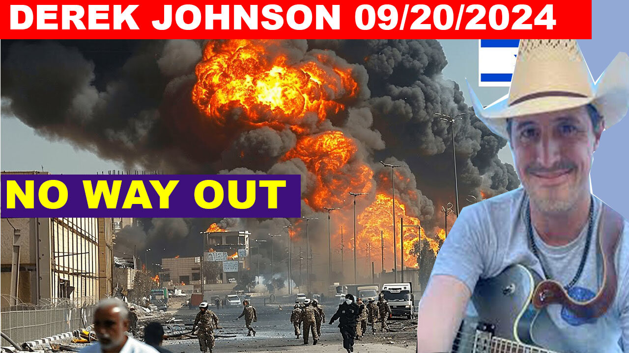 Derek Johnson HUGE 09/20/2024 🔴 The Storm Has Arrived 🔴 X22 REPORT 🔴 PHIL GODLEWSKI