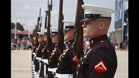 United States Marine Corps Silent Drill Platoon 🏈 Houston Texans NFL Football