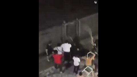 Foreign students under attack in Bishkek, Kyrgyzstan.