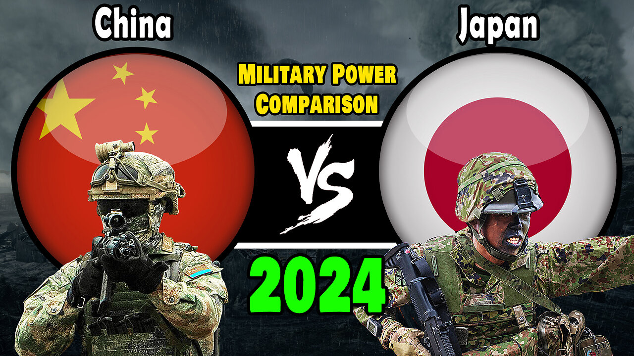 China vs Japan military power comparison 2024 | Japan vs China military power 2024