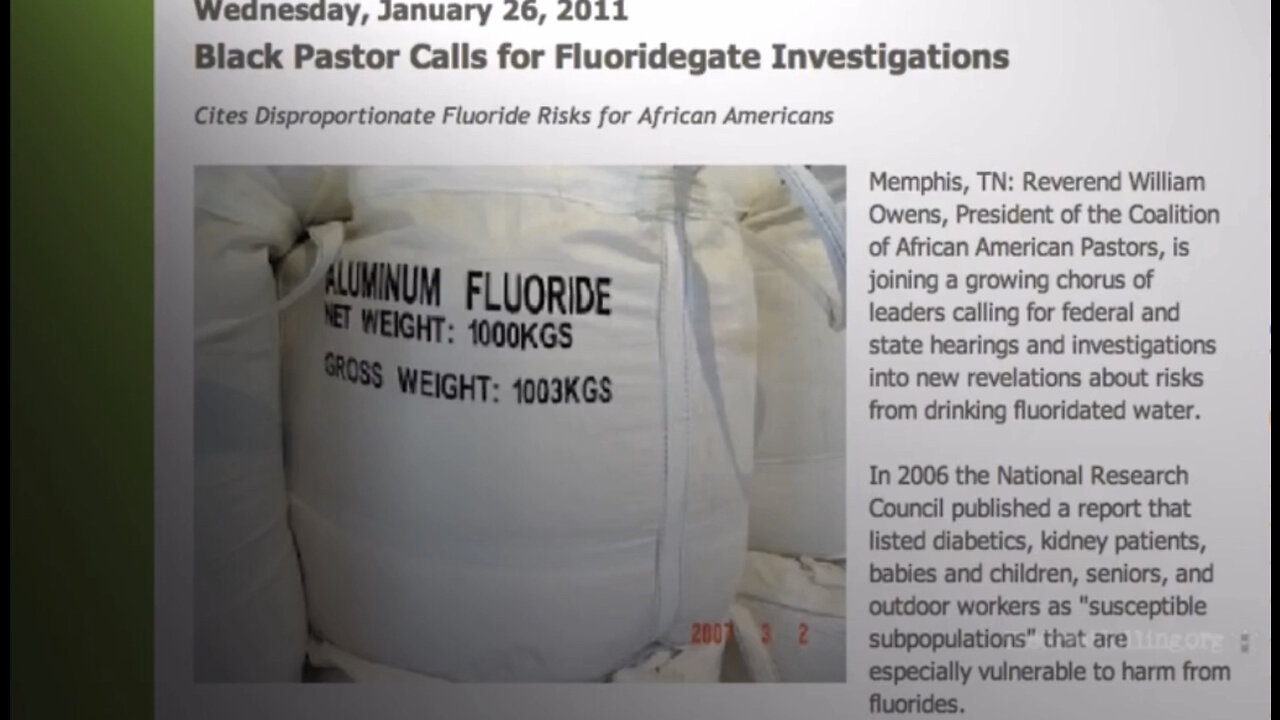 Babies & Minority Children More Susceptible To Harm From Fluoridated Water