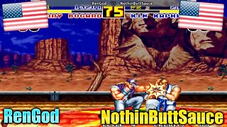 Fatal Fury 2 (RenGod Vs. NothinButtSauce) [U.S.A. Vs. U.S.A.]