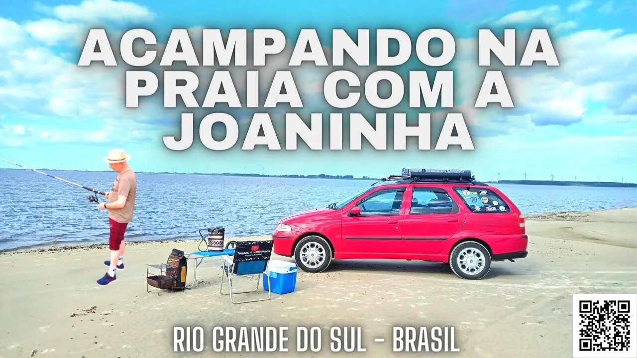 MELHOR LUGAR PARA ACAMPAR ROOTS, SELVAGEM e WILD CAMPING DO RS | Conheça essa linda praia de lagoa!