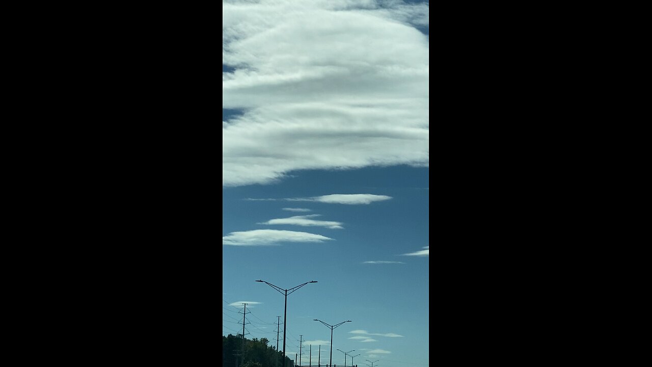 Strange clouds