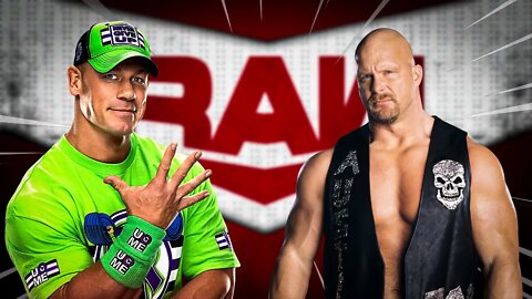 John Cena Vs. Steve Austin - WWE Raw! - Fantasy Match - WWE 2K20 Gameplay