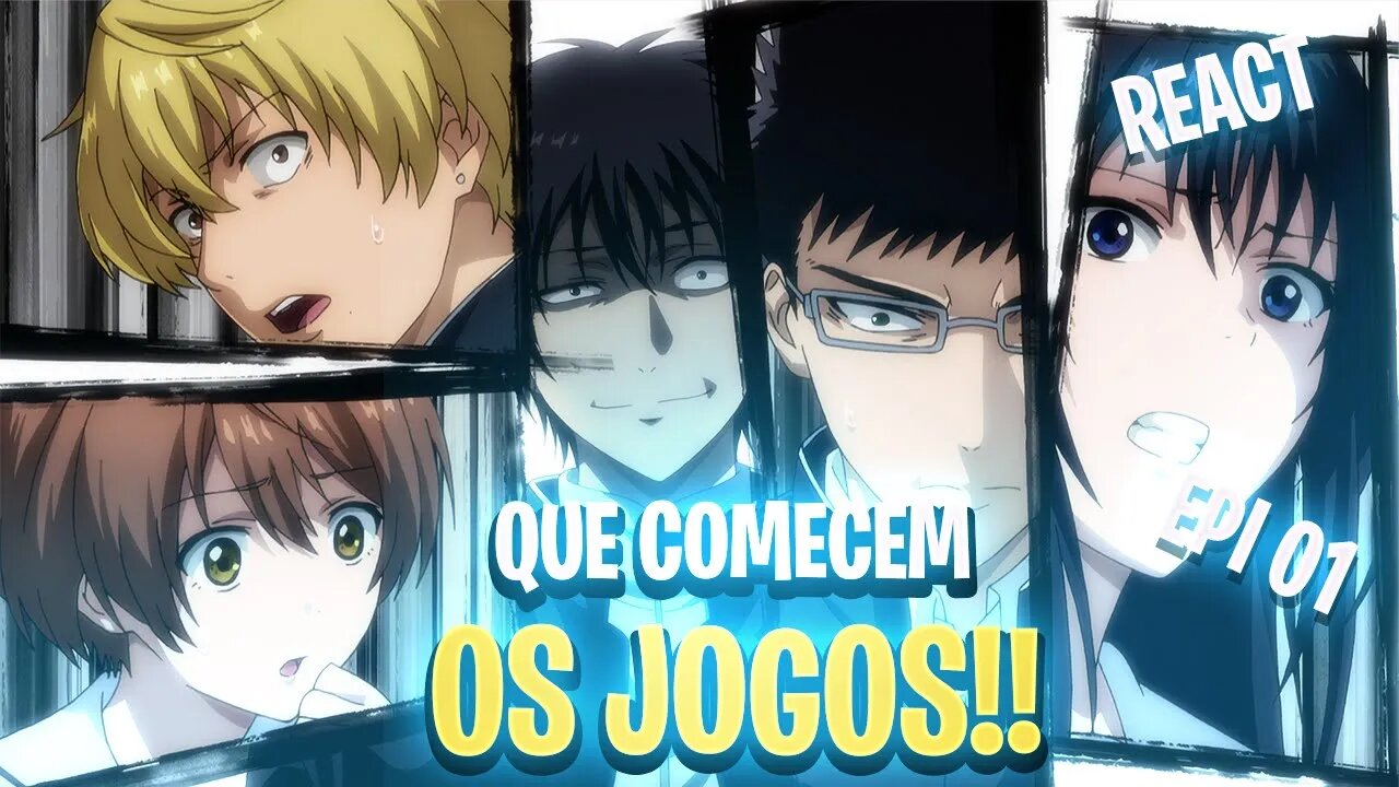 REACT - Que comecem os jogos!! - Tomodachi Game Episódio 1 Reaction