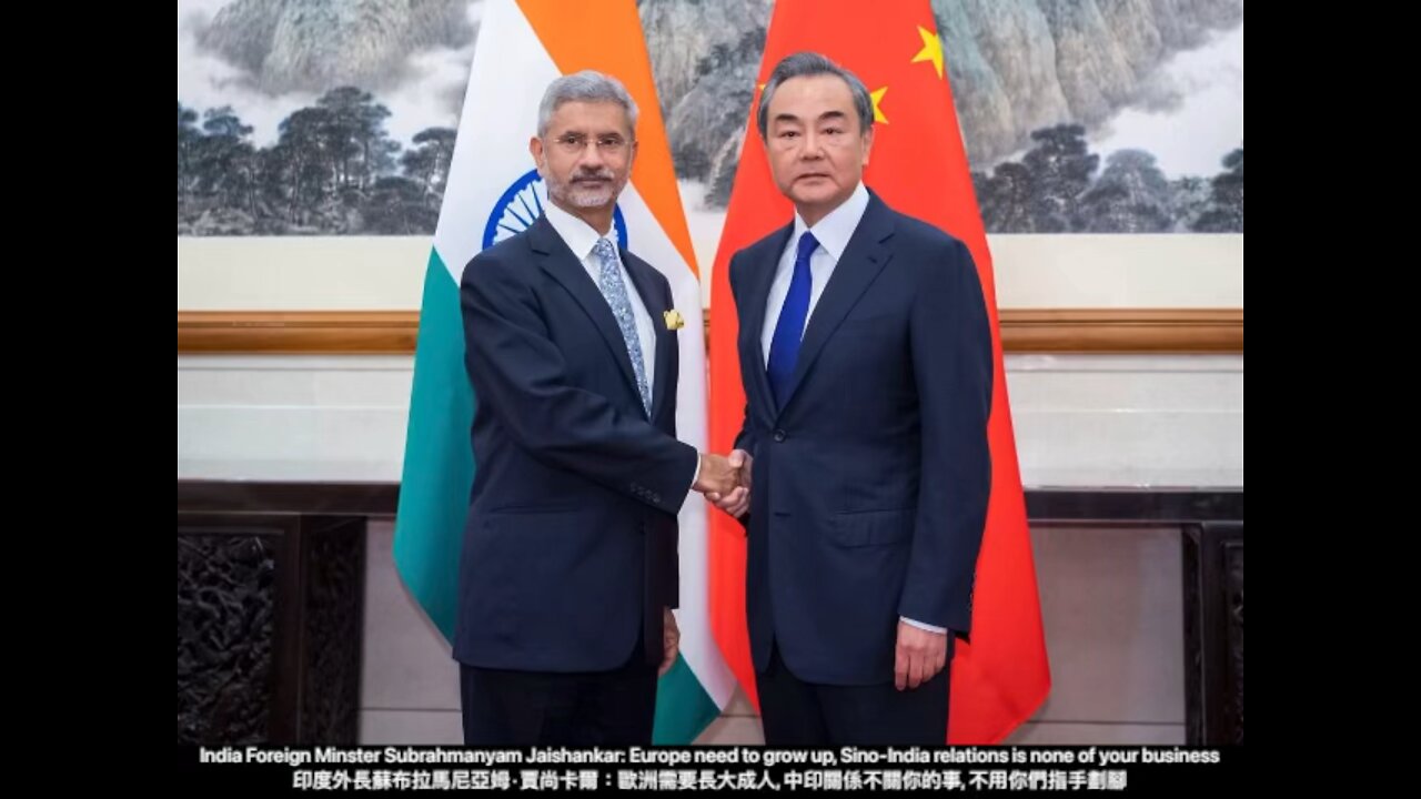 India FM: “Sino-India relations is none of Europe God Dam_ business”
