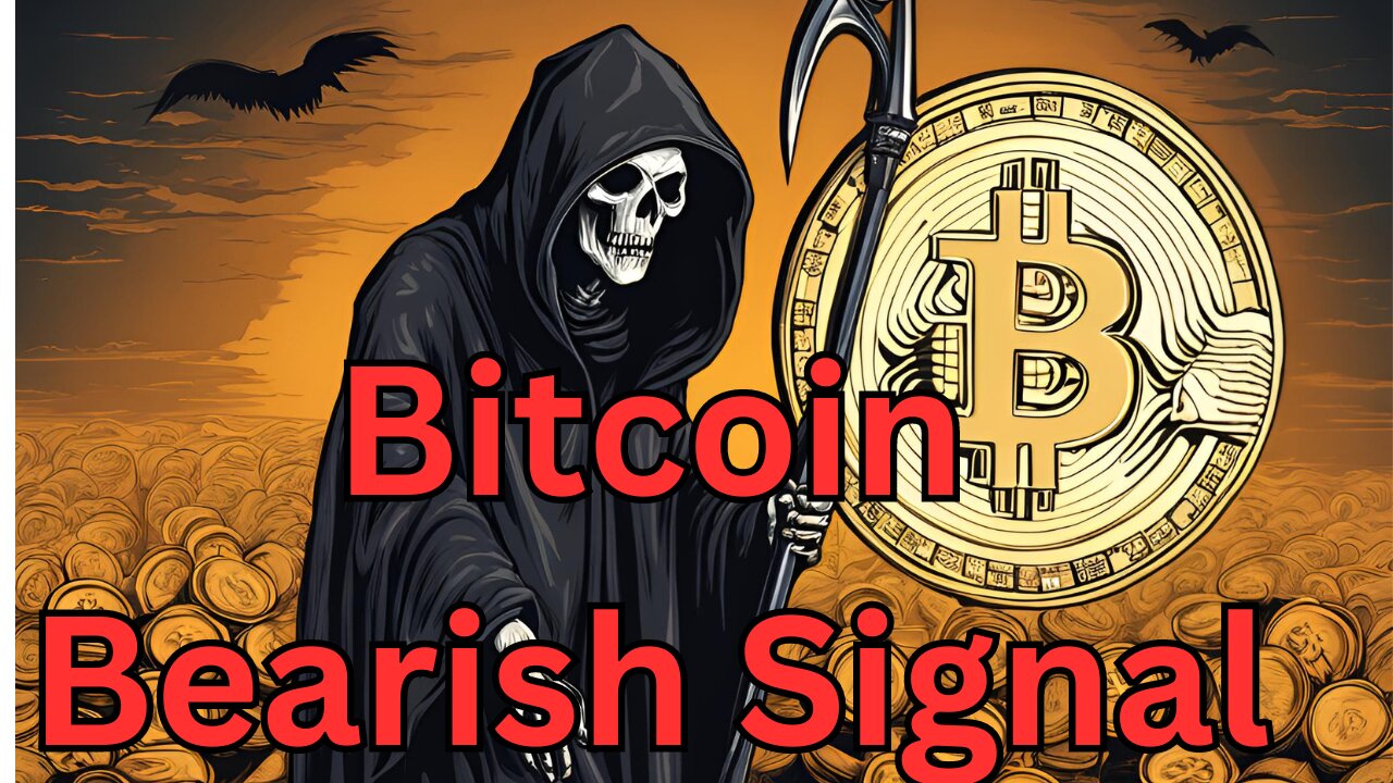 Bitcoin Bearish Signal E375 #crypto #grt #xrp #algo #ankr #btc #crypto