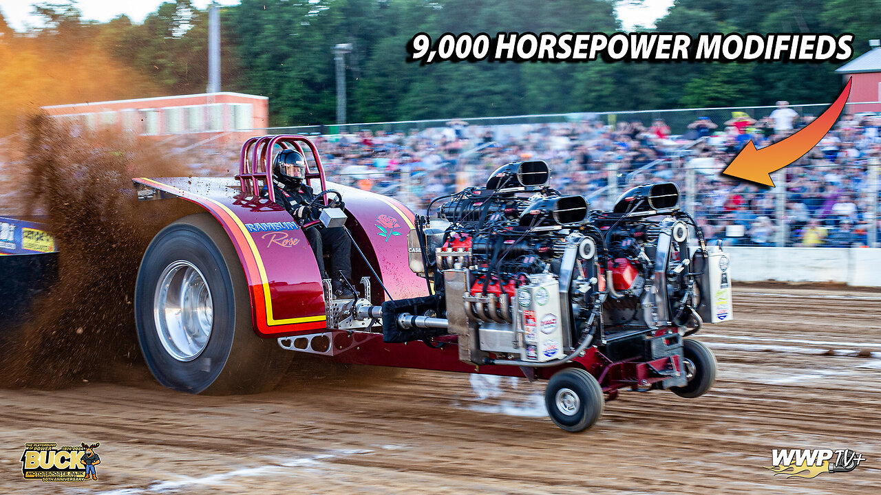 Open Modified Tractors at the Buck in Quaryville PA June 8 2024