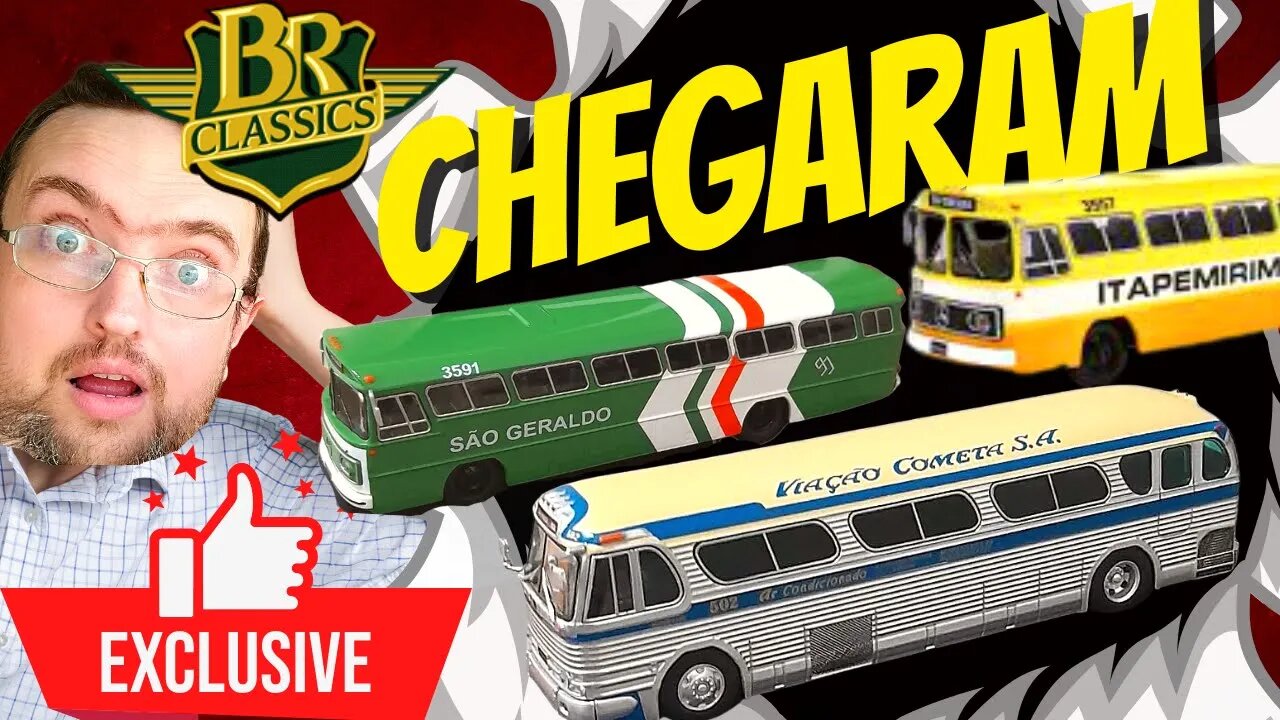 ÔNIBUS VIAÇÃO COMETA SÃO GERALDO ITAPEMIRIM EM MINIATURA BR CLASSICS