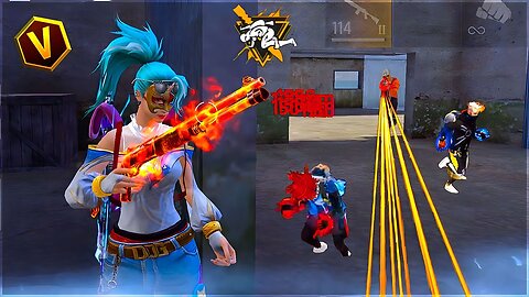 Finally 😎 I got V BADGE ✔️ 99% Headshot Full Gameplay 🎯 100% Accuracy 📲 iphone 12 ⚙️ Poco X3 Pro