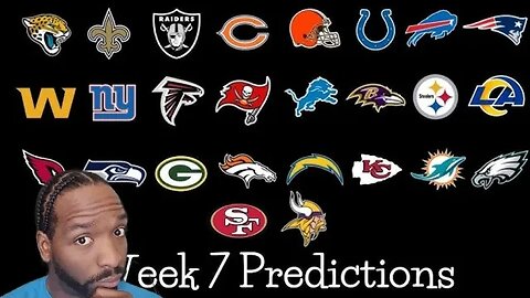 NFL week 7 rigged picks
