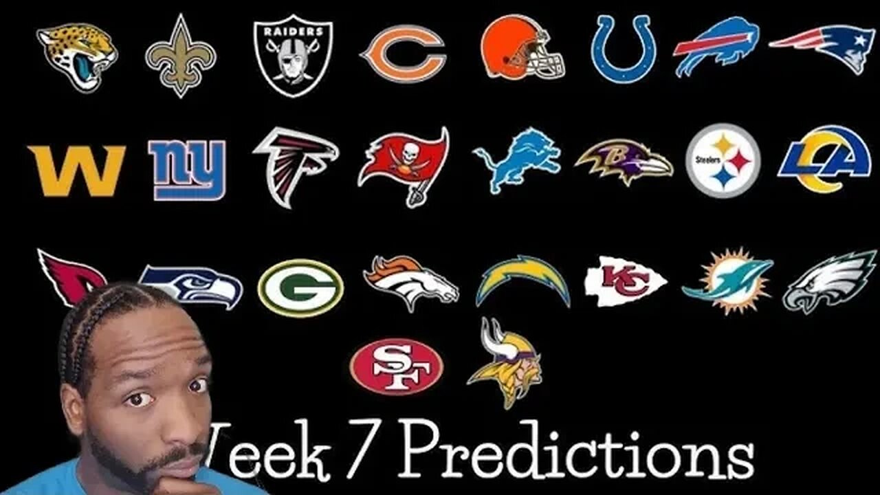 NFL week 7 rigged picks