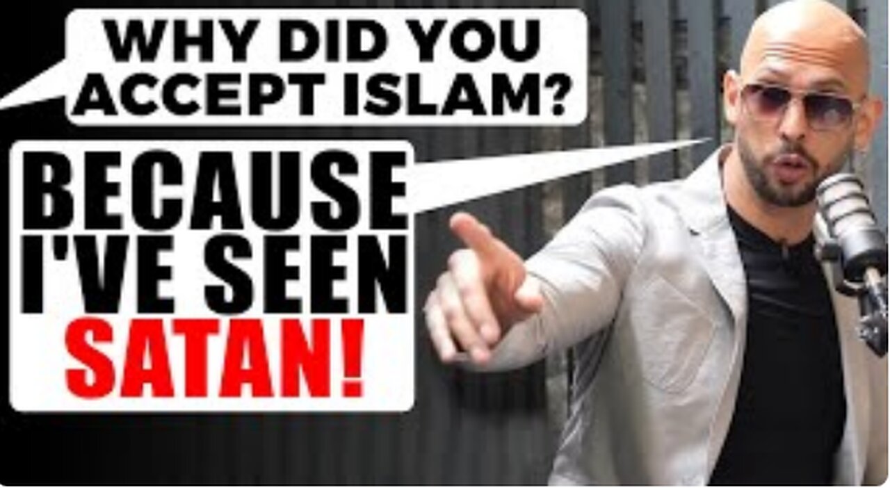 REAL REASON WHY ANDREW TATE ACCEPTED ISLAM!