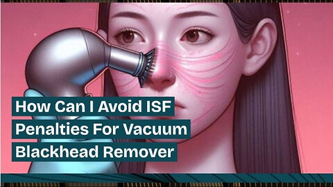 Mastering ISF Compliance: Avoiding Penalties for Vacuum Blackhead Removers